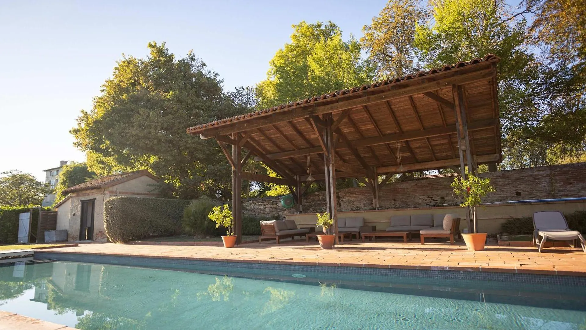18Th Century Chateau With Stunning Pool & Gardens Castelnau-Picampeau